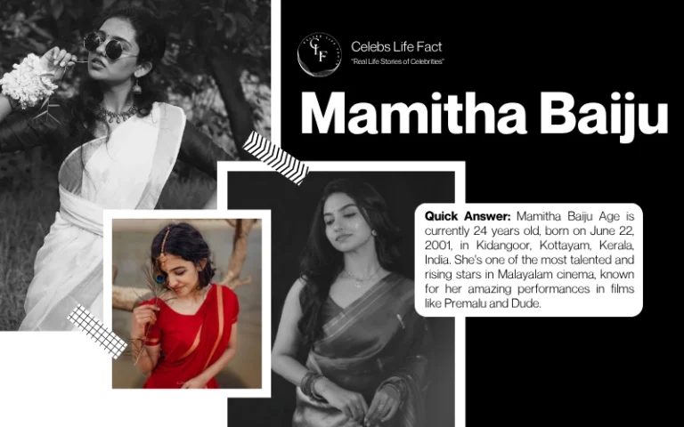 Mamitha Baiju Age 24: Complete Wiki, Career & Bio (2026) Mamitha Baiju Age
