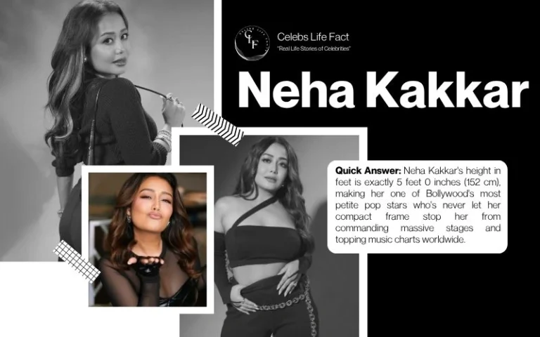 Neha Kakkar Height in Feet, Age, Career & Divorce (2026) Neha Kakkar Height in Feet