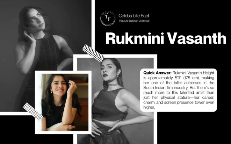 Rukmini Vasanth Height