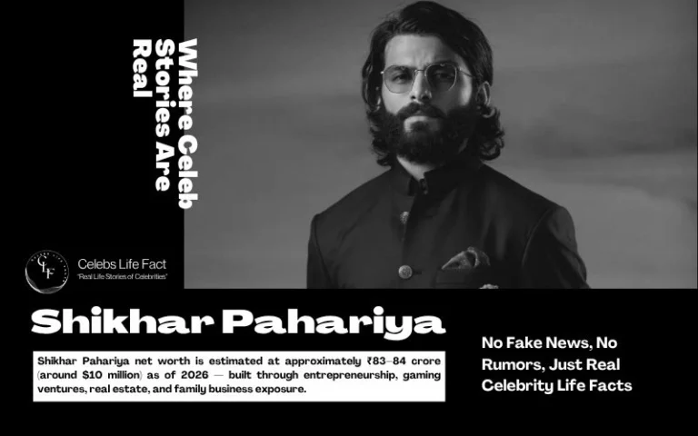 Shikhar Pahariya Net Worth