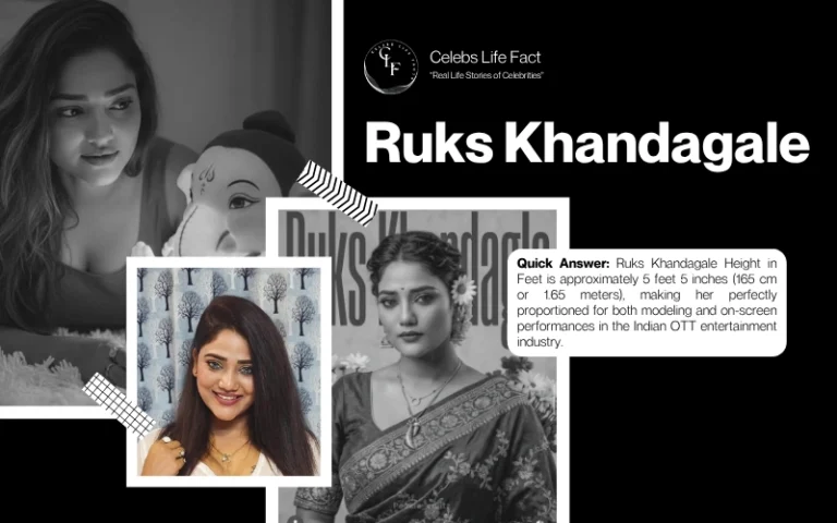 Ruks Khandagale Height in Feet: Complete Biography, Age, Net Worth & Web Series Guide