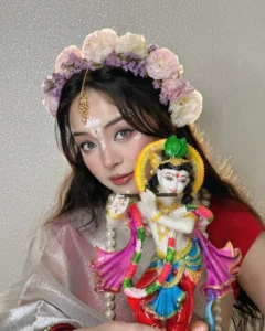 Simpal Kharel Radha Rani Lage