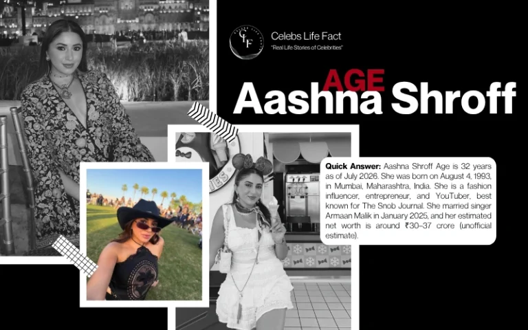 Aashna Shroff Age 2026: Husband, Net Worth, Family, Career, Biography and Facts Aashna Shroff Age 2026: Husband, Net Worth, Family, Career, Biography and Facts