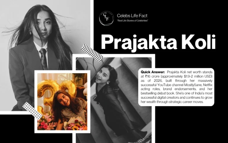 Prajakta Koli Net Worth 2026: Shocking Income, Biography, Career, Lifestyle and Family Details