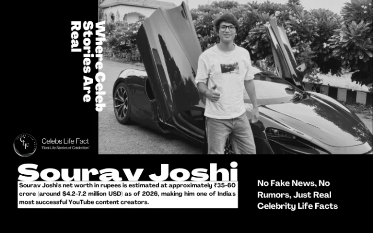 Sourav Joshi Net Worth in Rupees: Complete Income, Wife, Cars & Age Guide 2026
